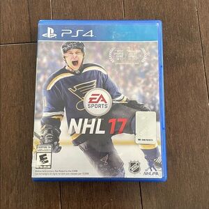 EA Sports NHL 17 for PS4 - Blue Case